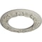Ekena Millwork Ribbon with Bow Medallion (Canopies up to 7 1/2"), 12 1/4"OD x 7 1/2"ID x 7/8"P, Pot of Cream CM12RIPCC - alternate 3